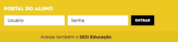 SESI Escola 2020 Como Funciona Inscrições PortalAQUI